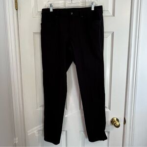 lululemon athletica Men's ABC Pant Black Slim Chinos Size 32